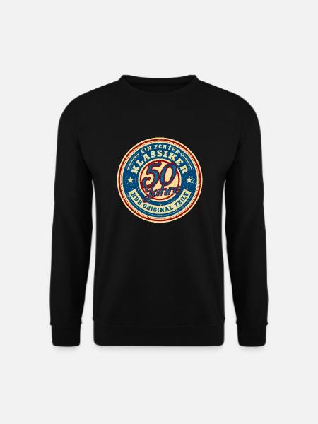 Klassiker (50 Jahre) - Unisex Pullover - Schwarz
