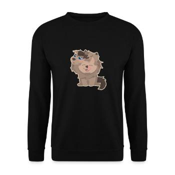 La mythologie grecque Cerberus Funny gift - Sweat-shirt Unisexe - noir - Devant - Alina (178cm) & Michal (187cm)