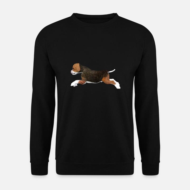 Beagle Welpe - Unisex Pullover - Schwarz
