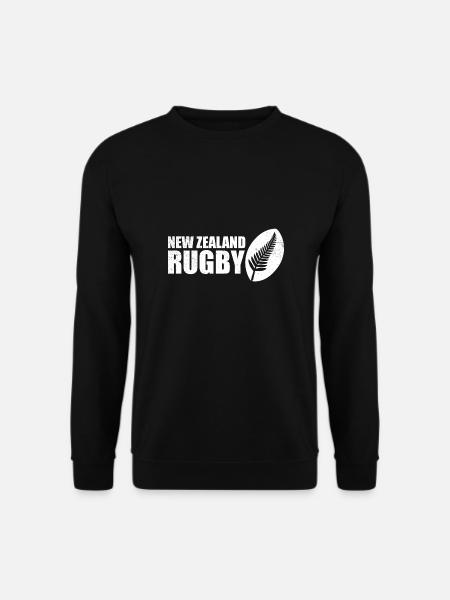Maori New Zealand Rugby Tribal Tattoo Gift Idea - Unisex Pullover - Schwarz