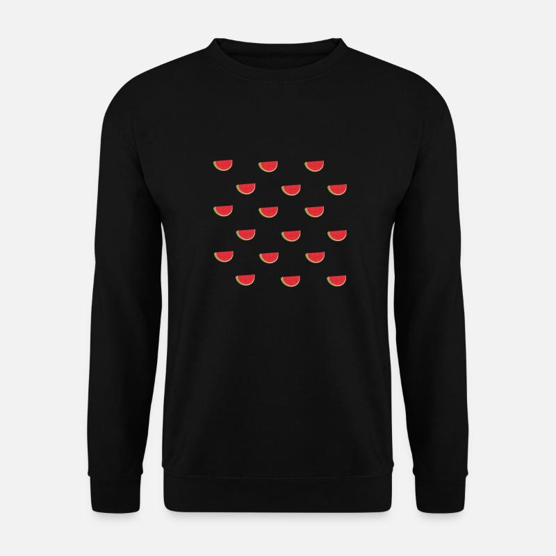 Wassermelone - Unisex Pullover - Schwarz