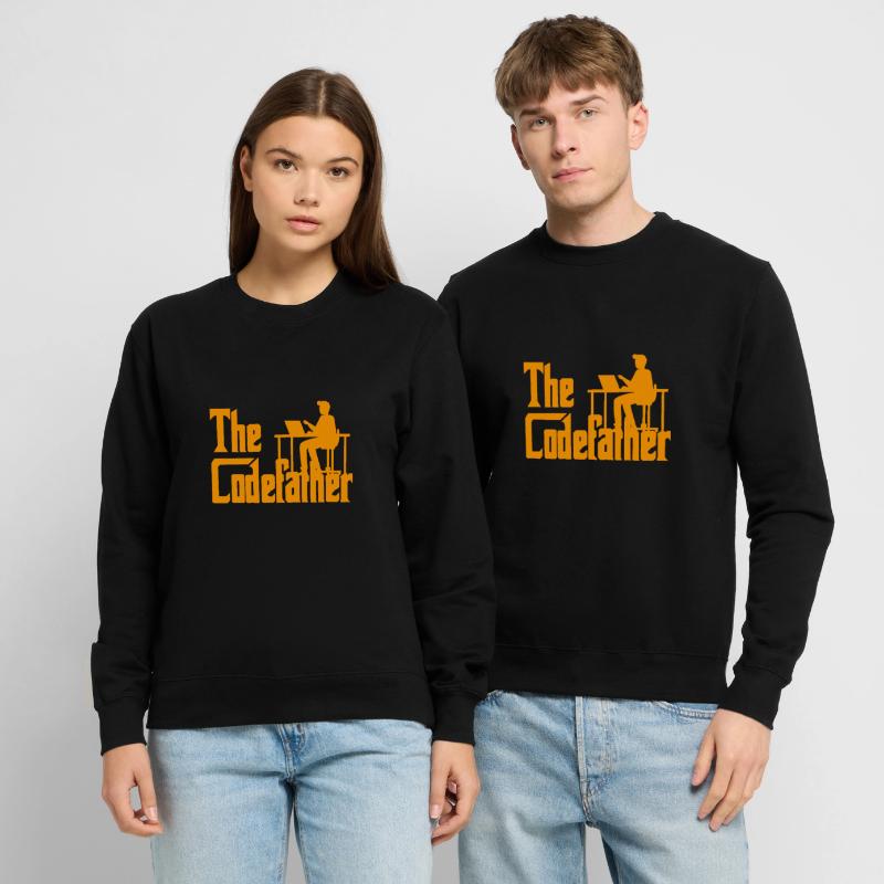 The Codefather Coding Programmer Gift Unisex Sweatshirt