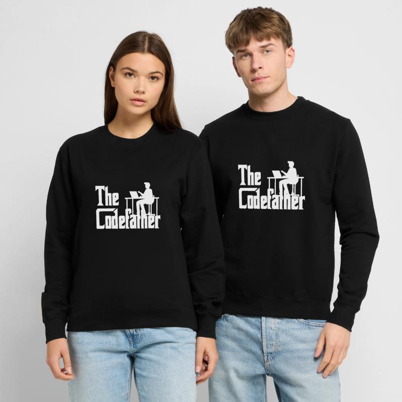 The Codefather Coding Programmer Gift Unisex Sweatshirt