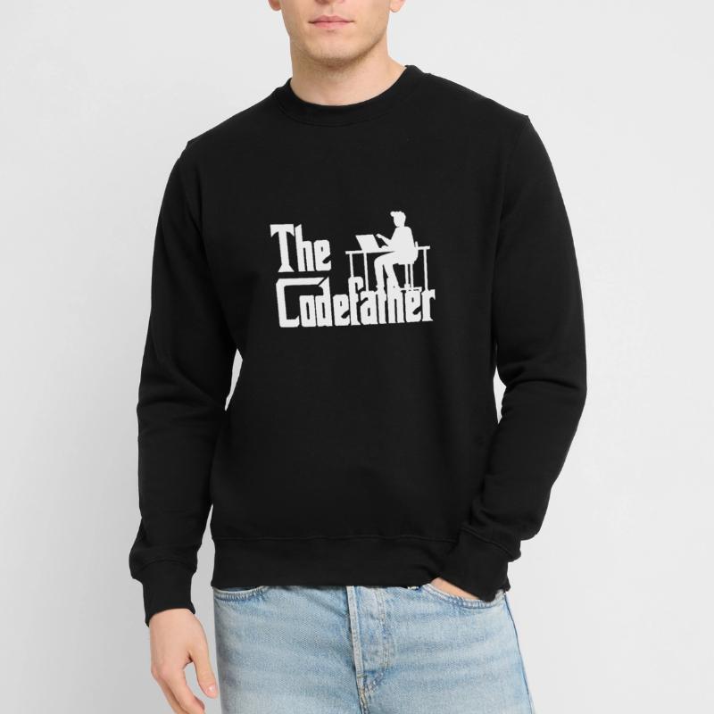 The Codefather Coding Programmer Gift Unisex Sweatshirt