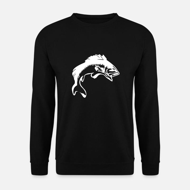 Fish - Unisex Sweatshirt - black