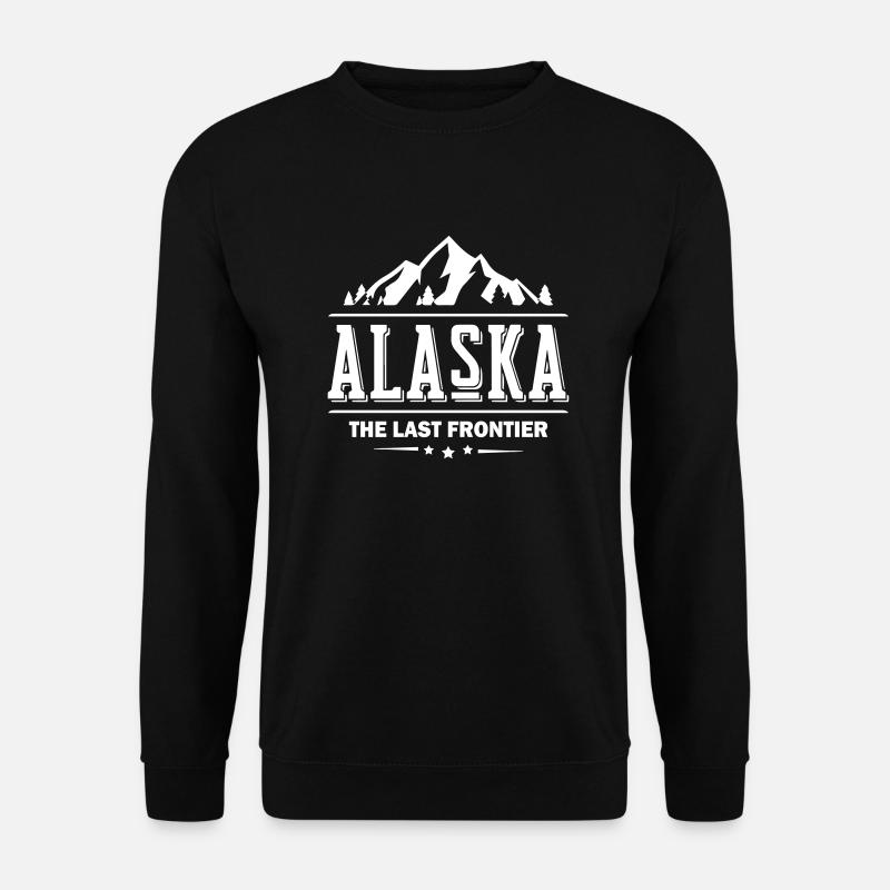 The Last Frontier Alaska - Unisex Pullover - Schwarz