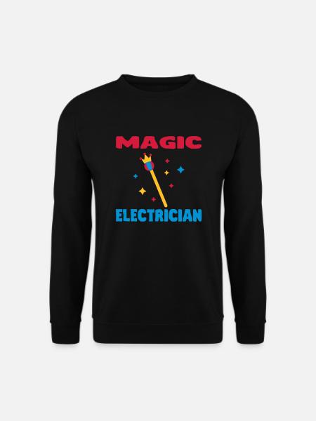Plumber / Mechanician / electrician / Dad / Geek - Unisex Sweatshirt - black