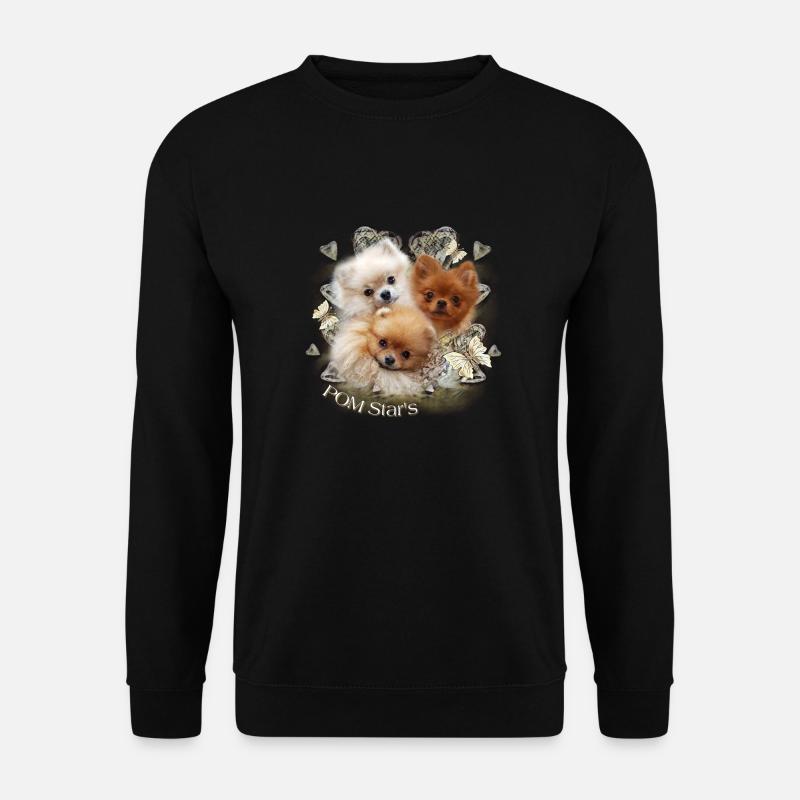 Pomeranian Group Dwarf Pointed Shirt & Accessories - Sweat-shirt Unisexe - noir