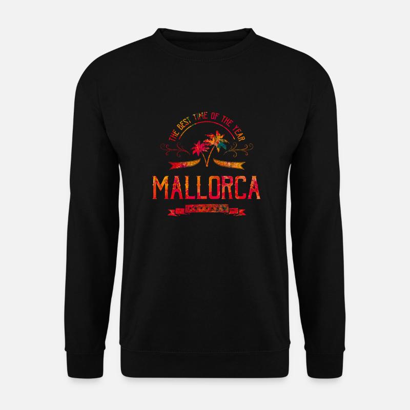 mallorca design - Unisex Pullover - Schwarz