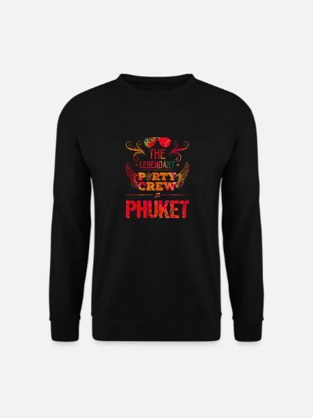 phuket party crew - Unisex Pullover - Schwarz