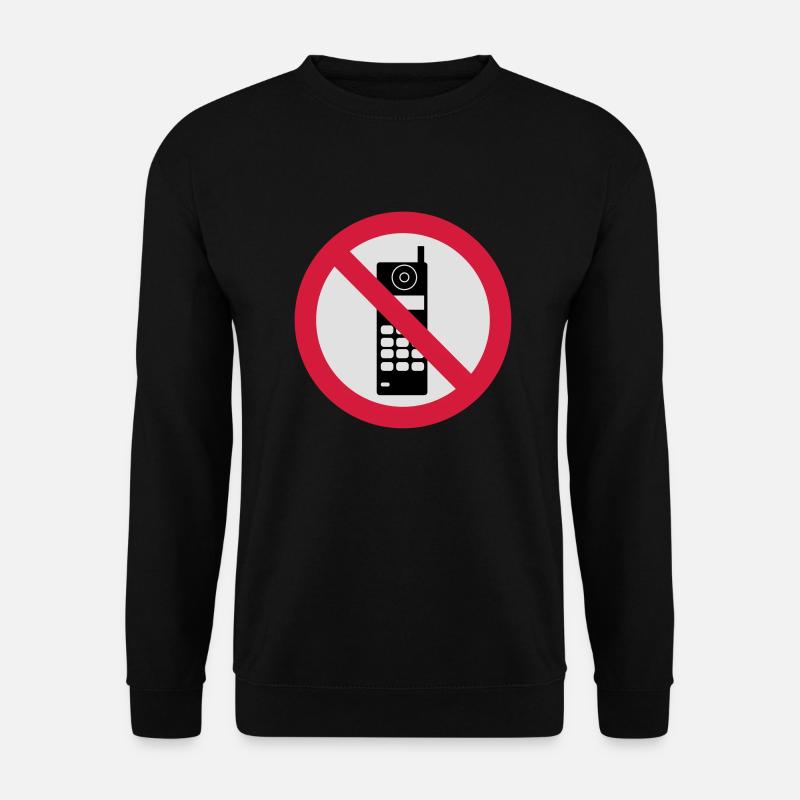 handy - Unisex Pullover - Schwarz