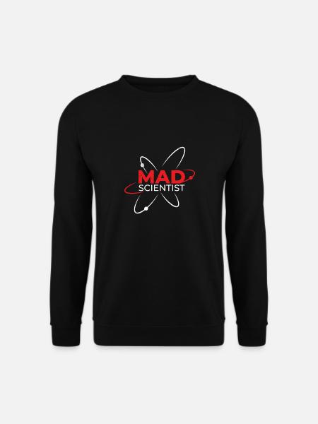 Mad Scientist Math Fan Funny gift idea - Unisex Sweatshirt - black