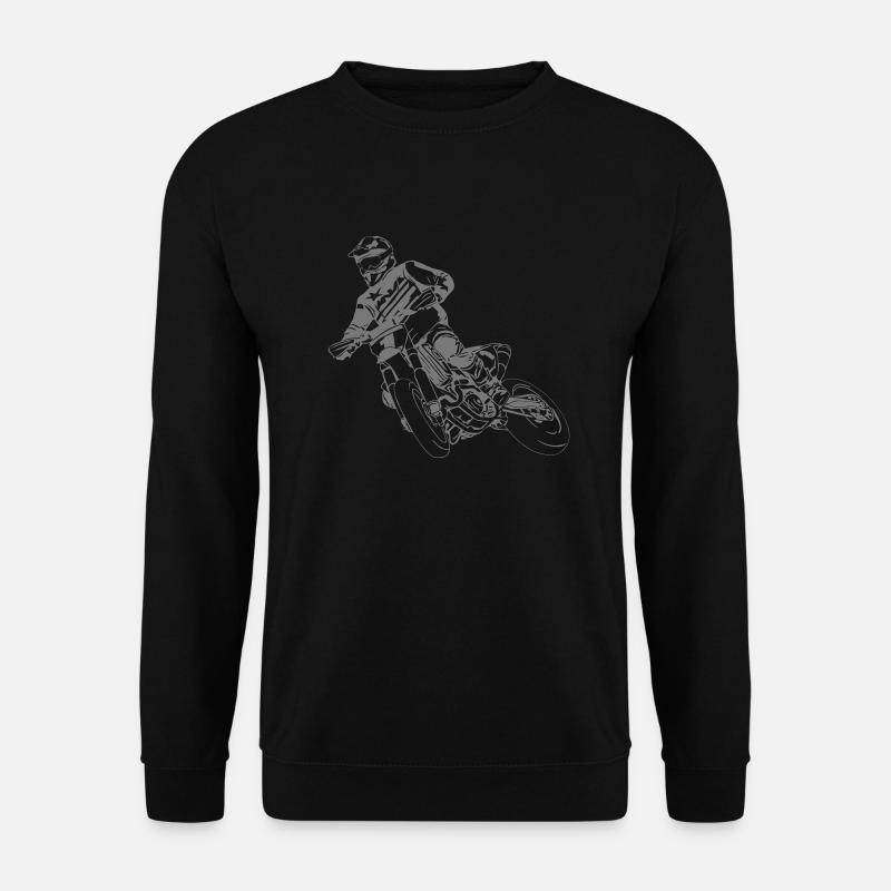 Supermoto - Unisex Pullover - Schwarz