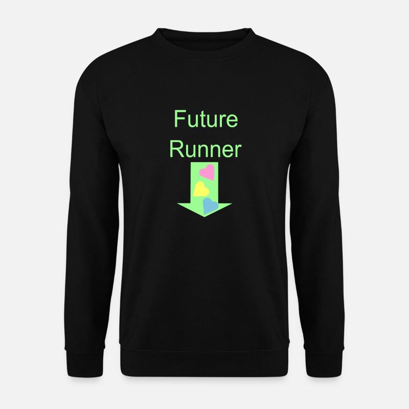 Zukünftiger Läufer - Unisex Pullover - Schwarz