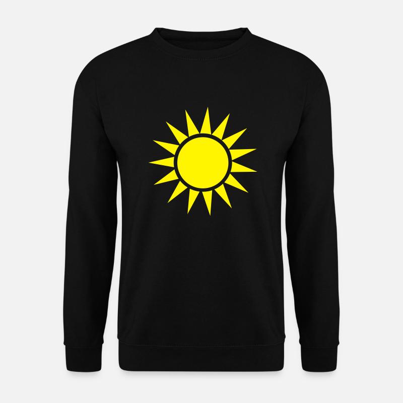 sonne - Unisex Pullover - Schwarz
