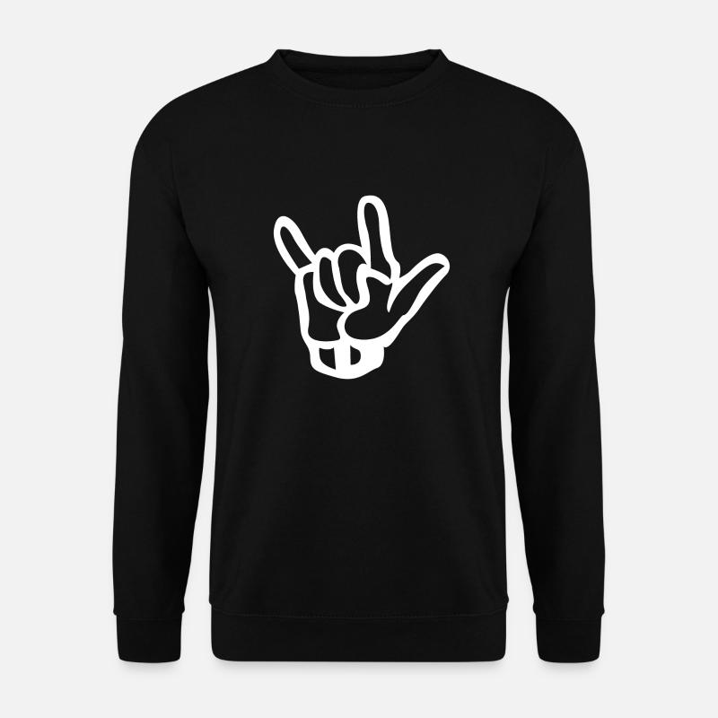 Metall - Unisex Pullover - Schwarz
