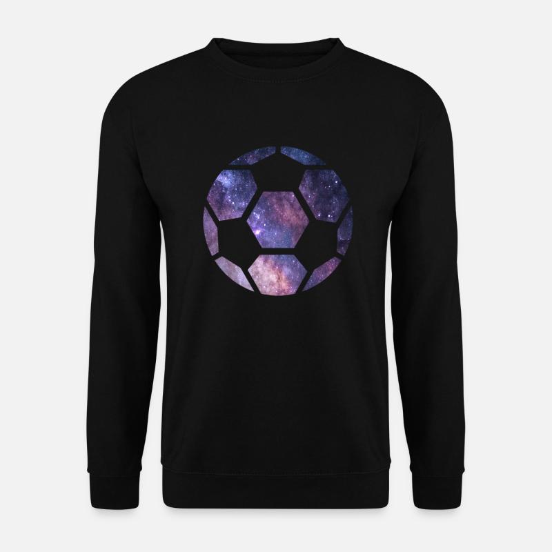 Galaxy Football - Unisex Pullover - Schwarz