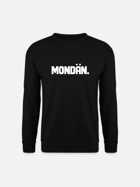 MONDÄN. - Unisex Pullover - Schwarz