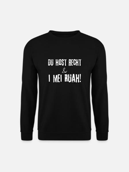 You host law and i mei Ruah! - Unisex Sweatshirt - black