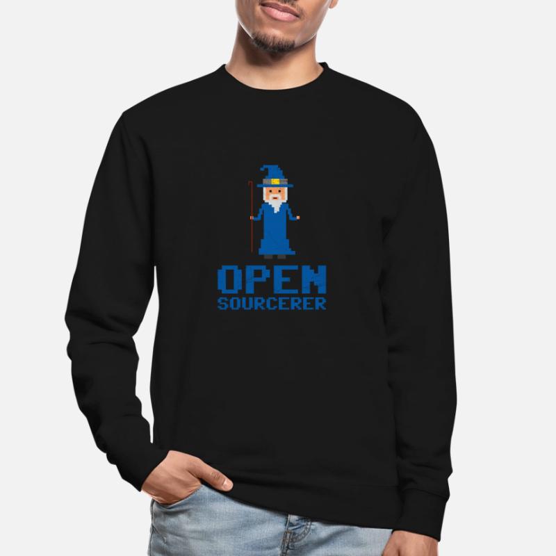 Developer Open Sourcerer Funny Gift Idea Unisex Sweatshirt