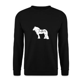 Tinker - Unisex Pullover - Schwarz - Vorne - Alina (178cm) & Michal (187cm)