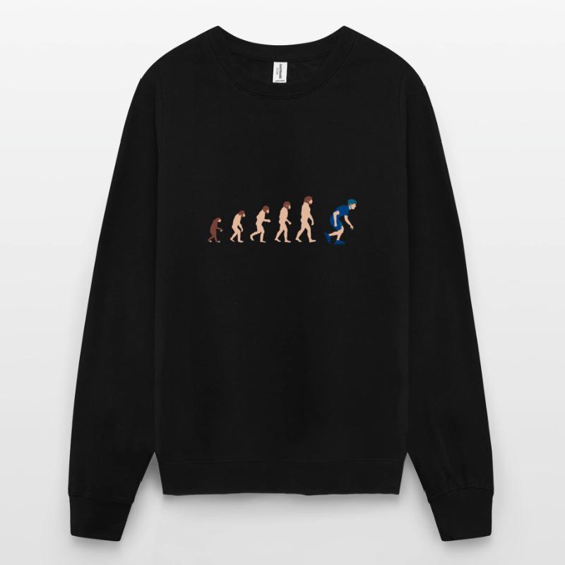 Evolution Inline Skates Funny gift idea Unisex Sweatshirt
