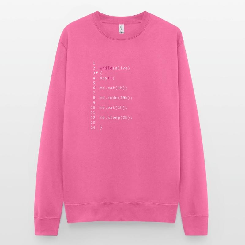 Alive code Unisex Sweatshirt