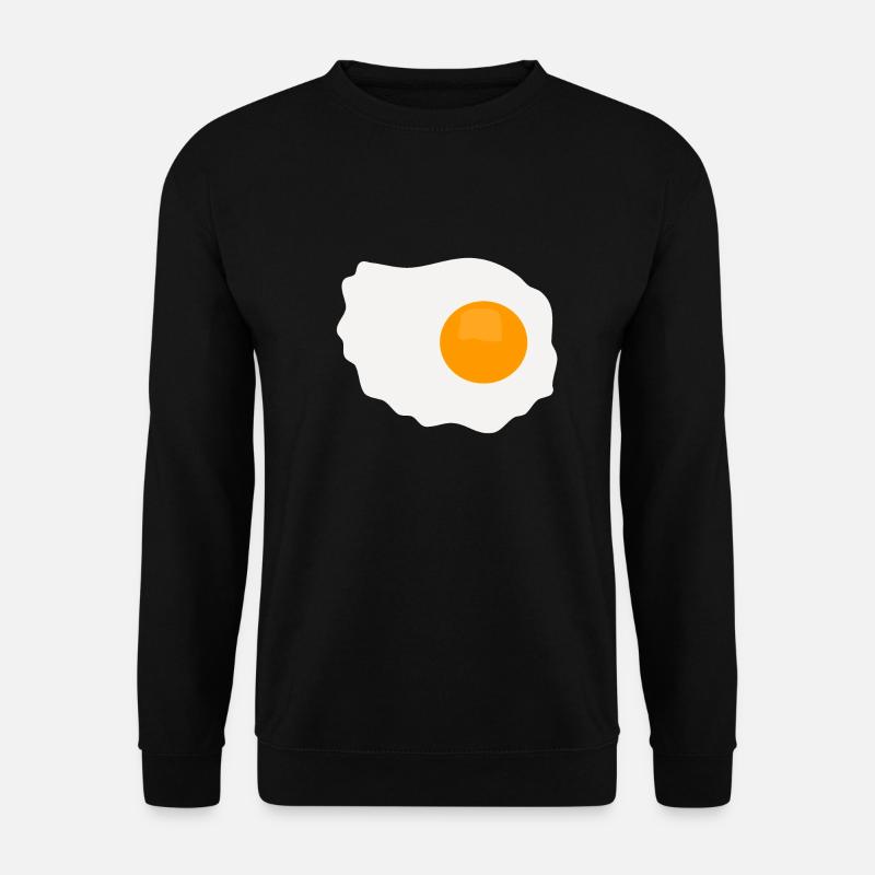 Egg fried egg - Unisex Sweatshirt - black