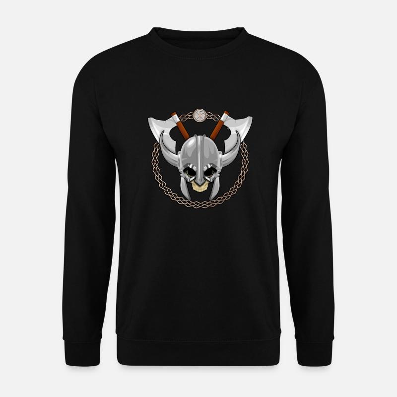 Heidnischer Krieger - Unisex Pullover - Schwarz