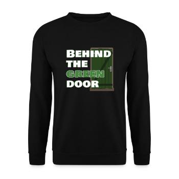 Behind the green door - Unisex Pullover - Schwarz - Vorne - Alina (178cm) & Michal (187cm)