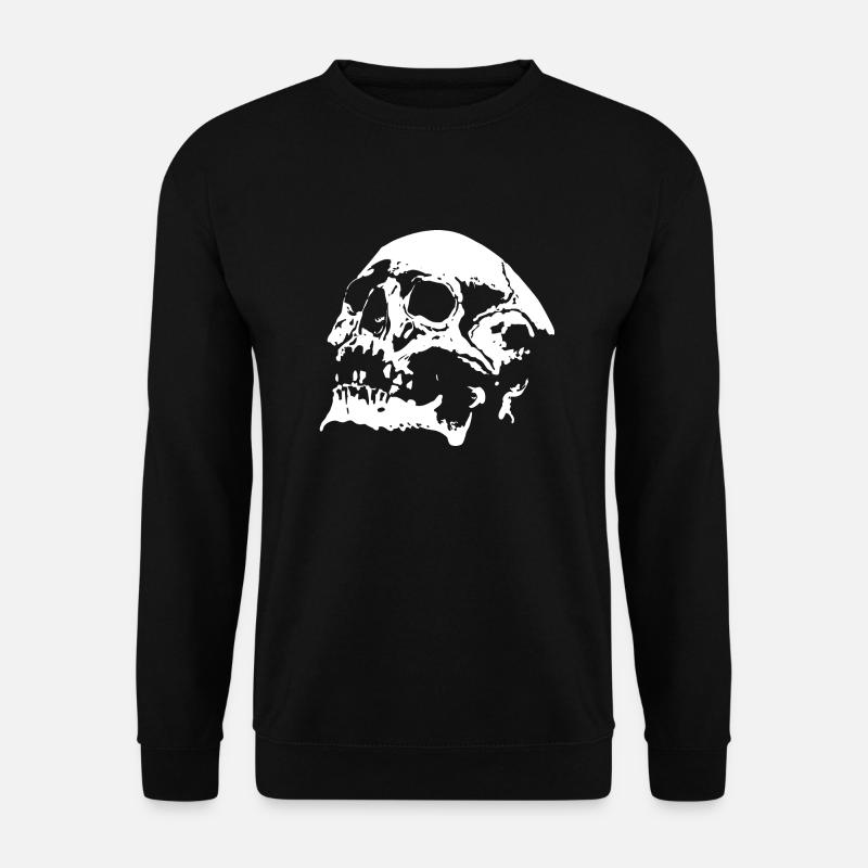 Skull - Unisex Pullover - Schwarz