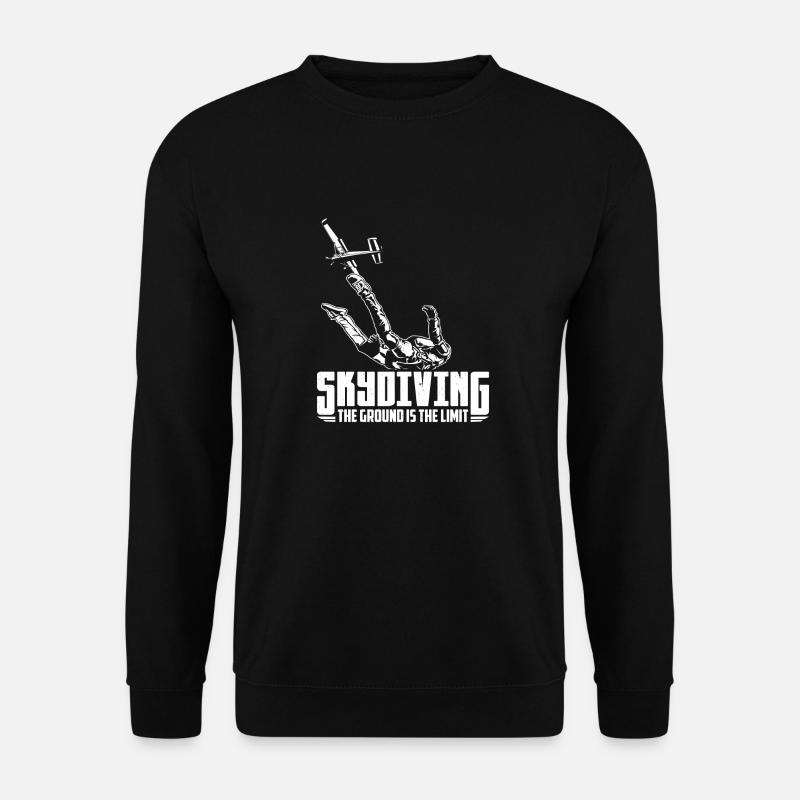 Parachutisme | Idées cadeaux de parachutisme - Sweat-shirt Unisexe - noir