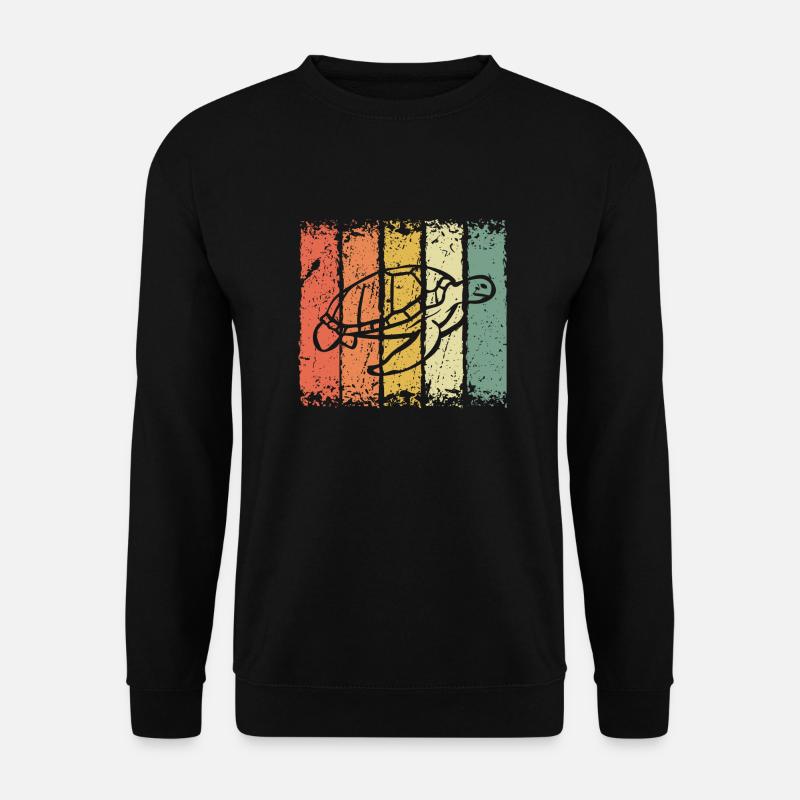 Schildkröte - Unisex Pullover - Schwarz