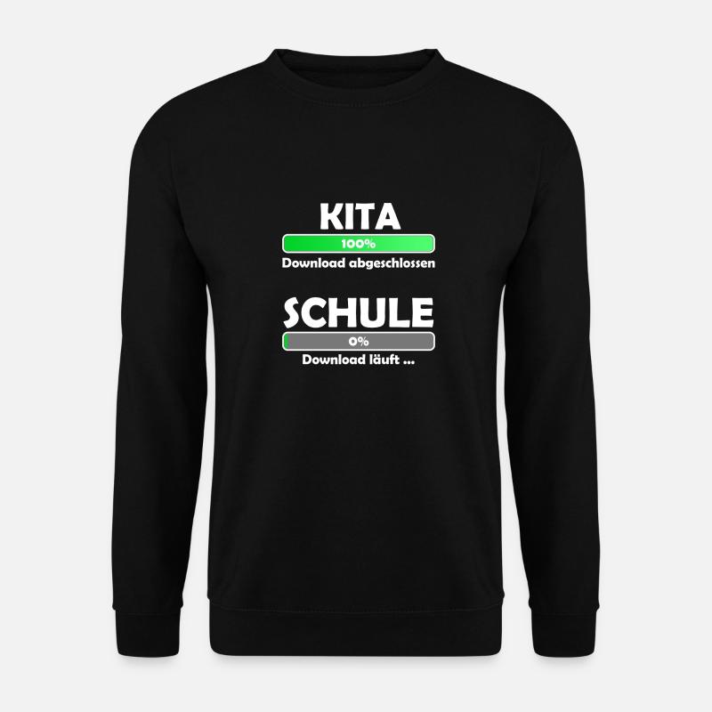 Schule loading - Schulbeginn - Einschulung - Unisex Pullover - Schwarz