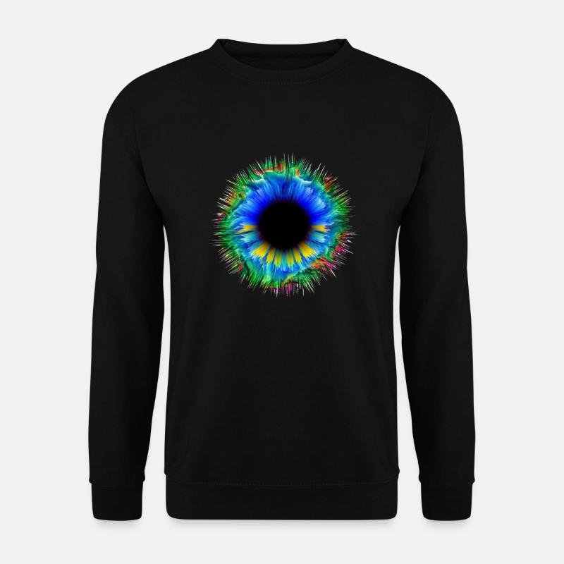 Œil œil œil œil œil œil œil œil œil œil - Sweat-shirt Unisexe - noir