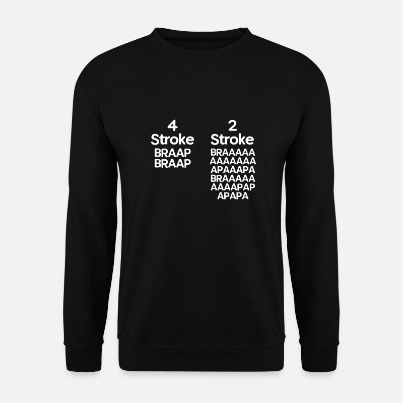 4 temps vs 2 temps - Sweat-shirt Unisexe - noir