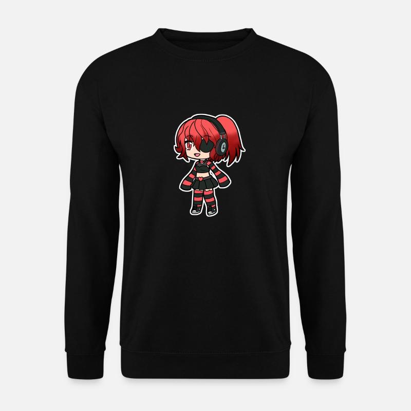 Red Emo Pirate Kid - Unisex Sweatshirt - black
