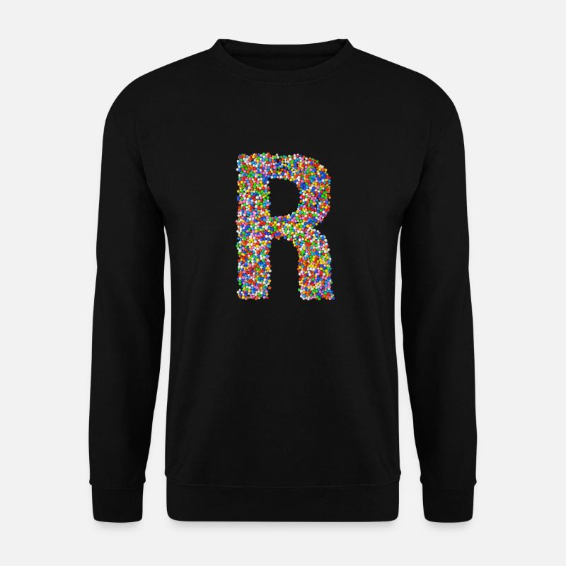 R - Unisex Pullover - Schwarz