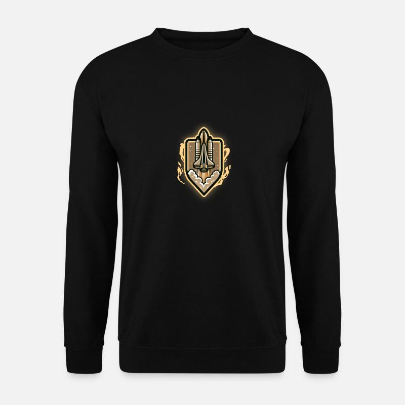 NASA SpaceX - Unisex Pullover - Schwarz