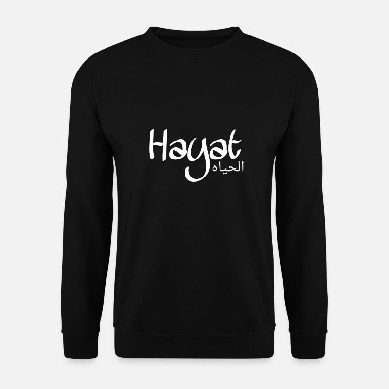 Hayat - Unisex Pullover - Schwarz
