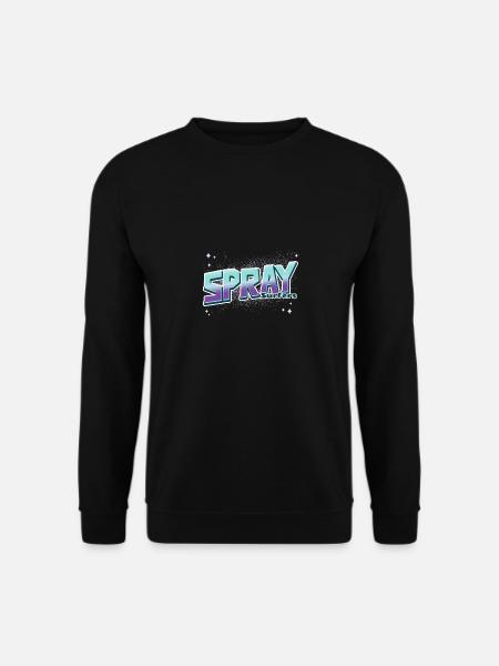 Graffiti and Spray Surfers - Unisex Pullover - Schwarz