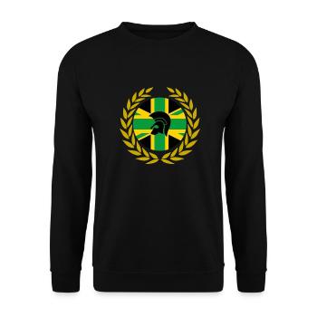UNITY JAM SKA LAUREL DESIGN - Unisex Pullover - Schwarz - Vorne - Alina (178cm) & Michal (187cm)