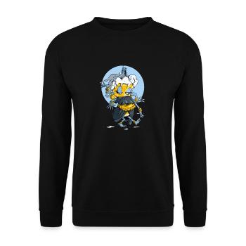 Beery Tanz - Unisex Pullover - Schwarz - Vorne - Alina (178cm) & Michal (187cm)