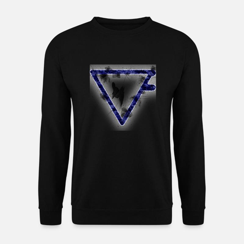Symbol; Aqua_ - Unisex Pullover - Schwarz