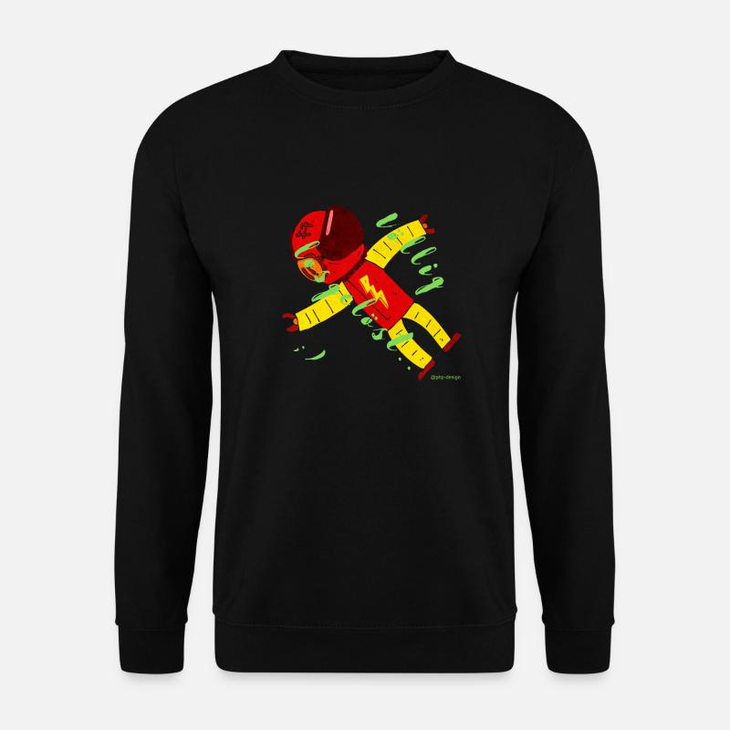 Voellig losgeloest - Unisex Pullover - Schwarz