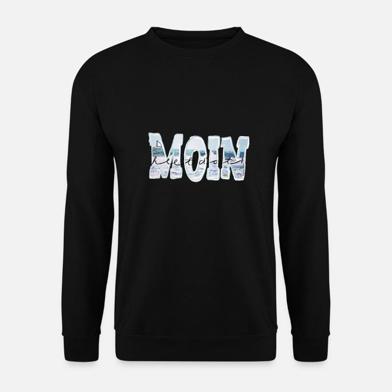 Moin Meer - Unisex Pullover - Schwarz