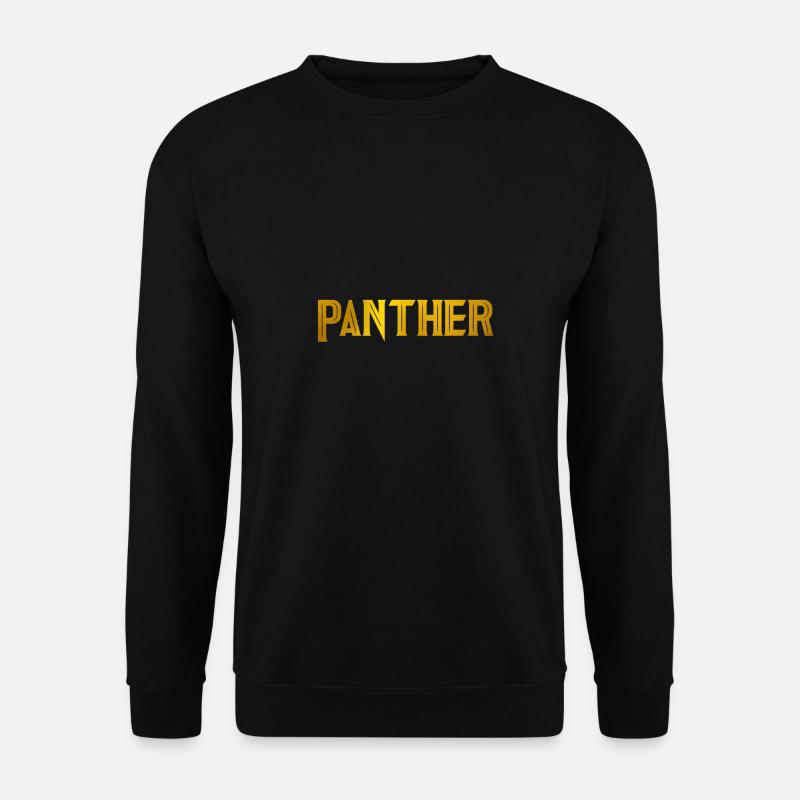 Panther - Unisex Pullover - Schwarz