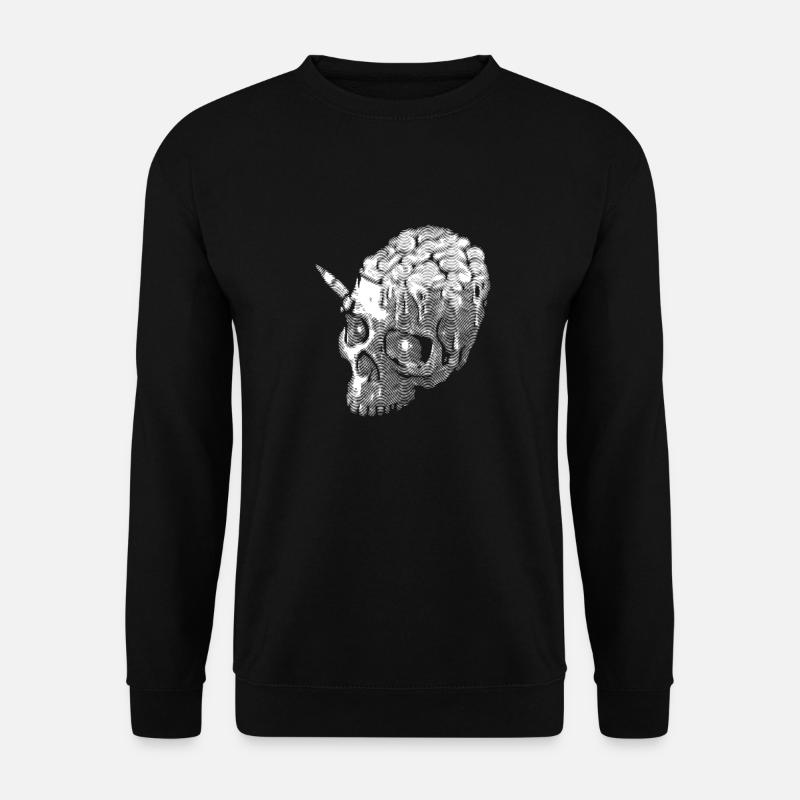 Schädel - Unisex Pullover - Schwarz