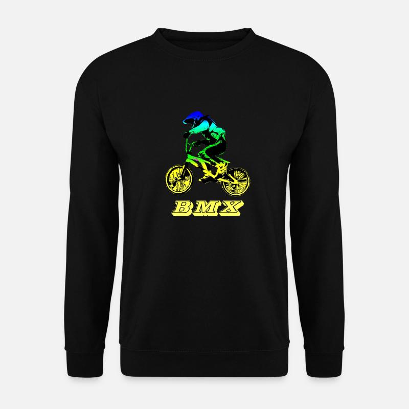 BMX Mountainbike - Unisex Pullover - Schwarz