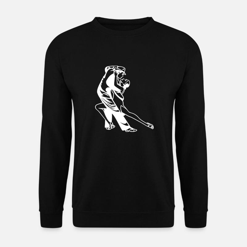 danse de tango - Sweat-shirt Unisexe - noir